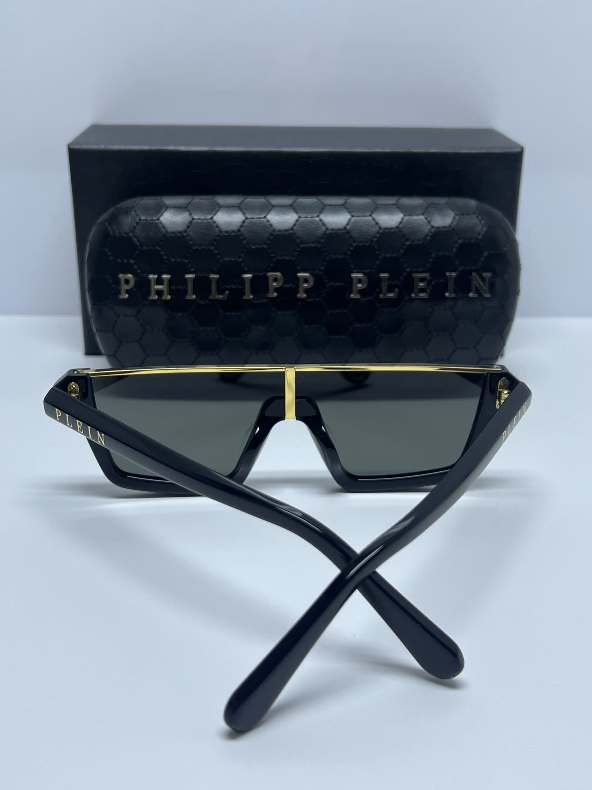 PHILIPP PLEIN MODEL PLEIN DARK MASTERIECES SUNGLASSES عینک آفتابی مدل PLEIN DARK MASTERIECES — تصویر ۵