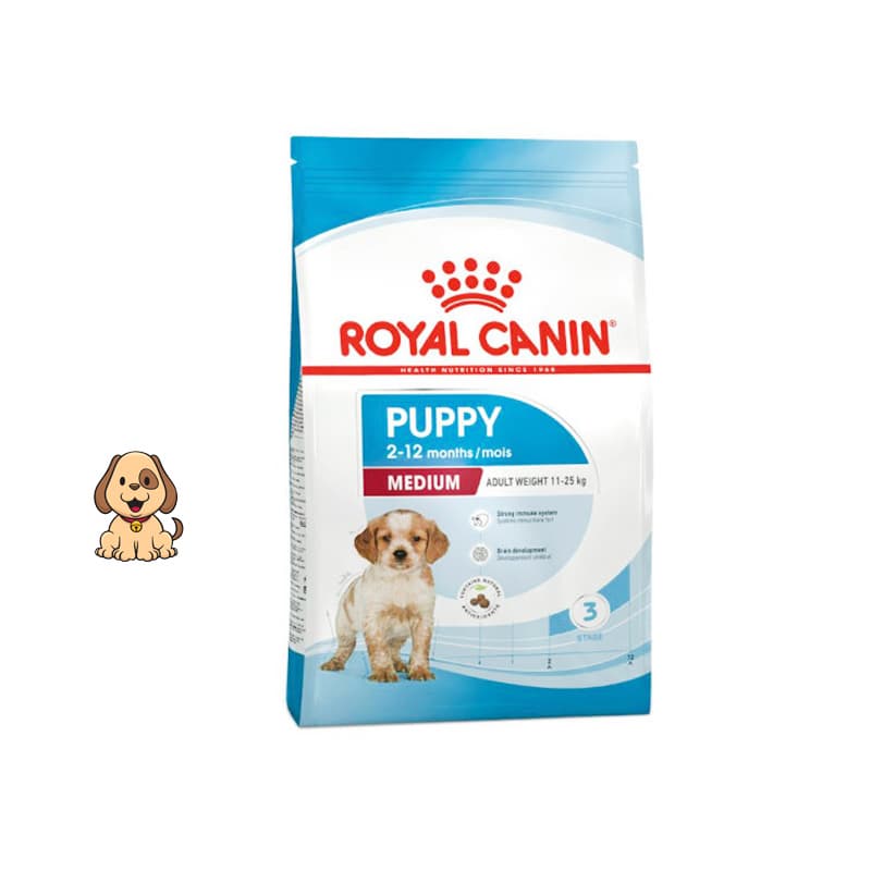 غذا خشک توله سگ نژاد متوسط رویال کنین وزن 4 کیلوگرم Royal Canin Medium Puppy — تصویر ۲