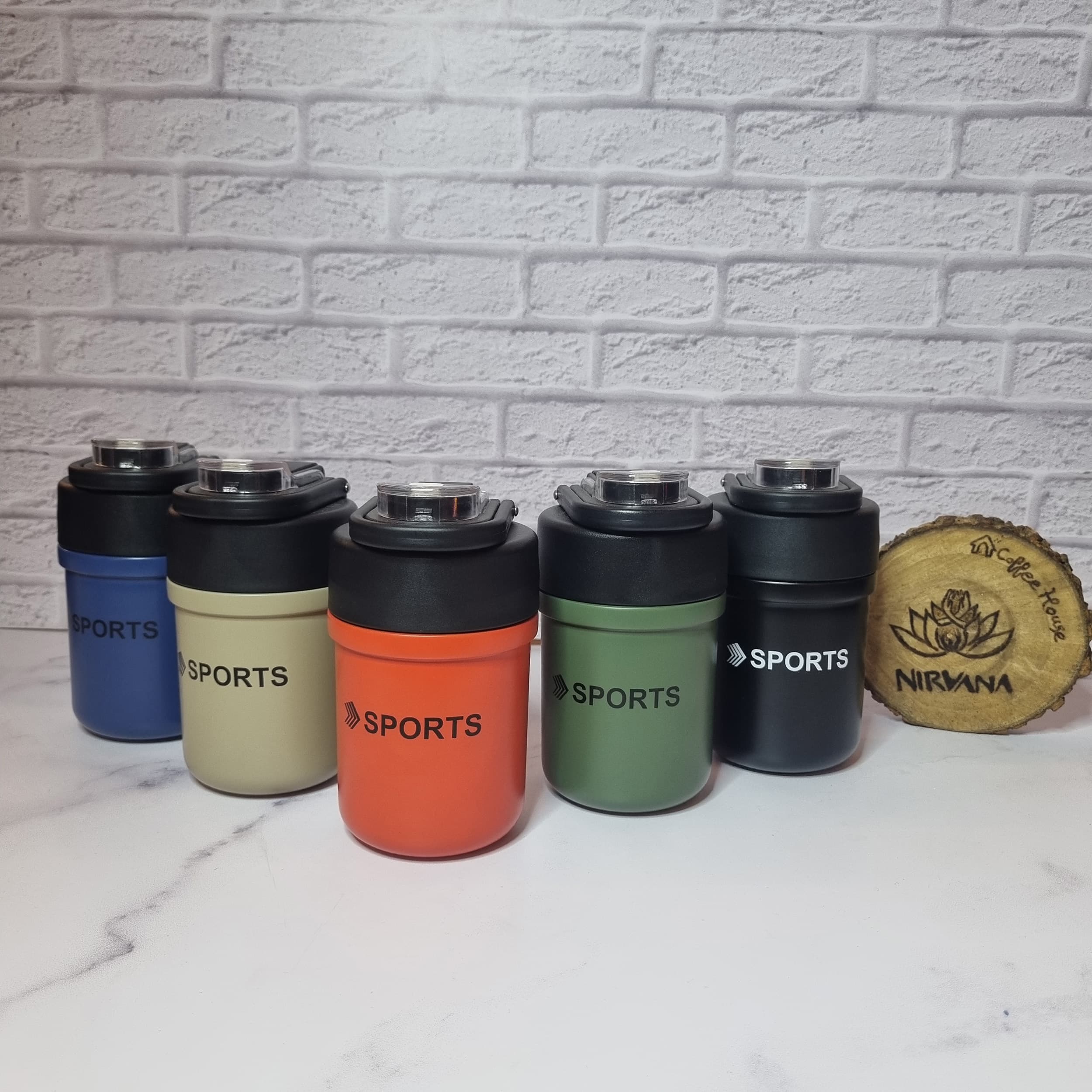 مینی تراول ماگ 380 میل برند SPORT — تصویر ۲