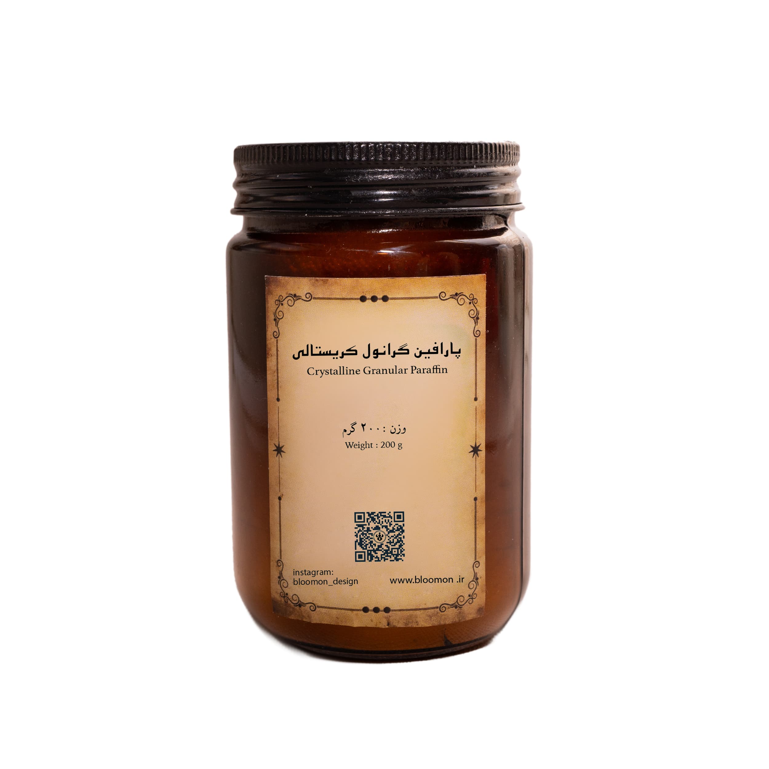 پارافین گرانول کریستالی bloomon– بسته ۲۰۰ گرمی