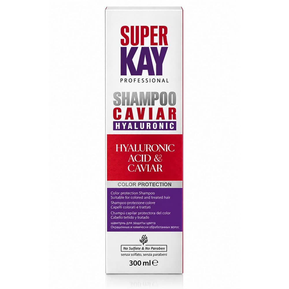 شامپو 300 میل فری سولفات خاویار سوپر کی SUPER KEY — تصویر ۲