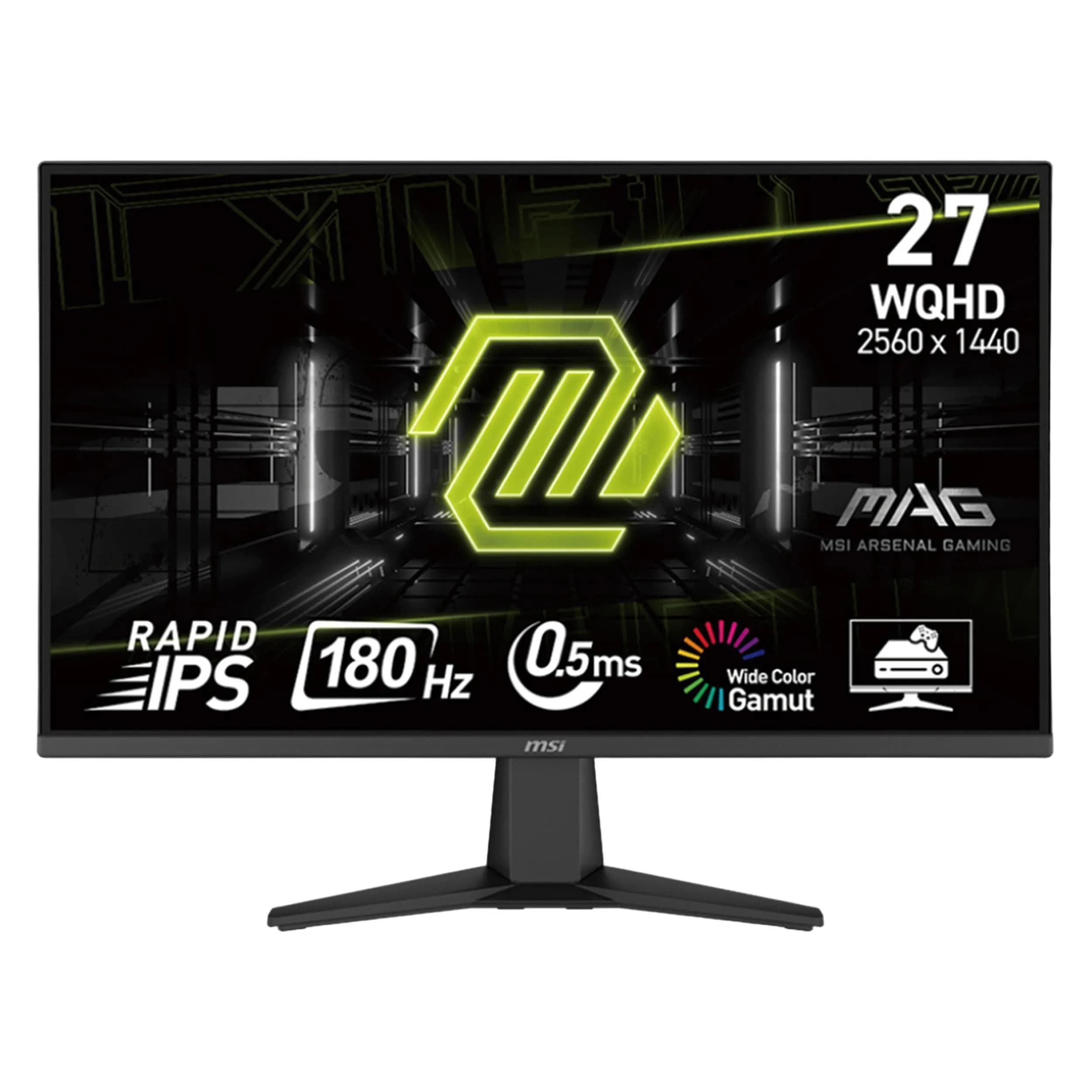 مانیتور گیمینگ 27 اینچ MSI MAG 275QF | رزولوشن QHD، نرخ 170Hz و پنل Rapid IPS — تصویر ۲