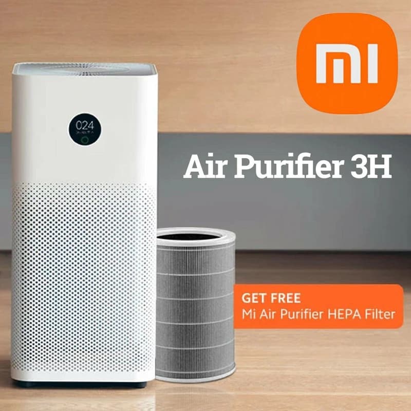 تصفیه‌ هوا شیائومی Mi 3H با فیلتر قدرتمند — تصویر ۳