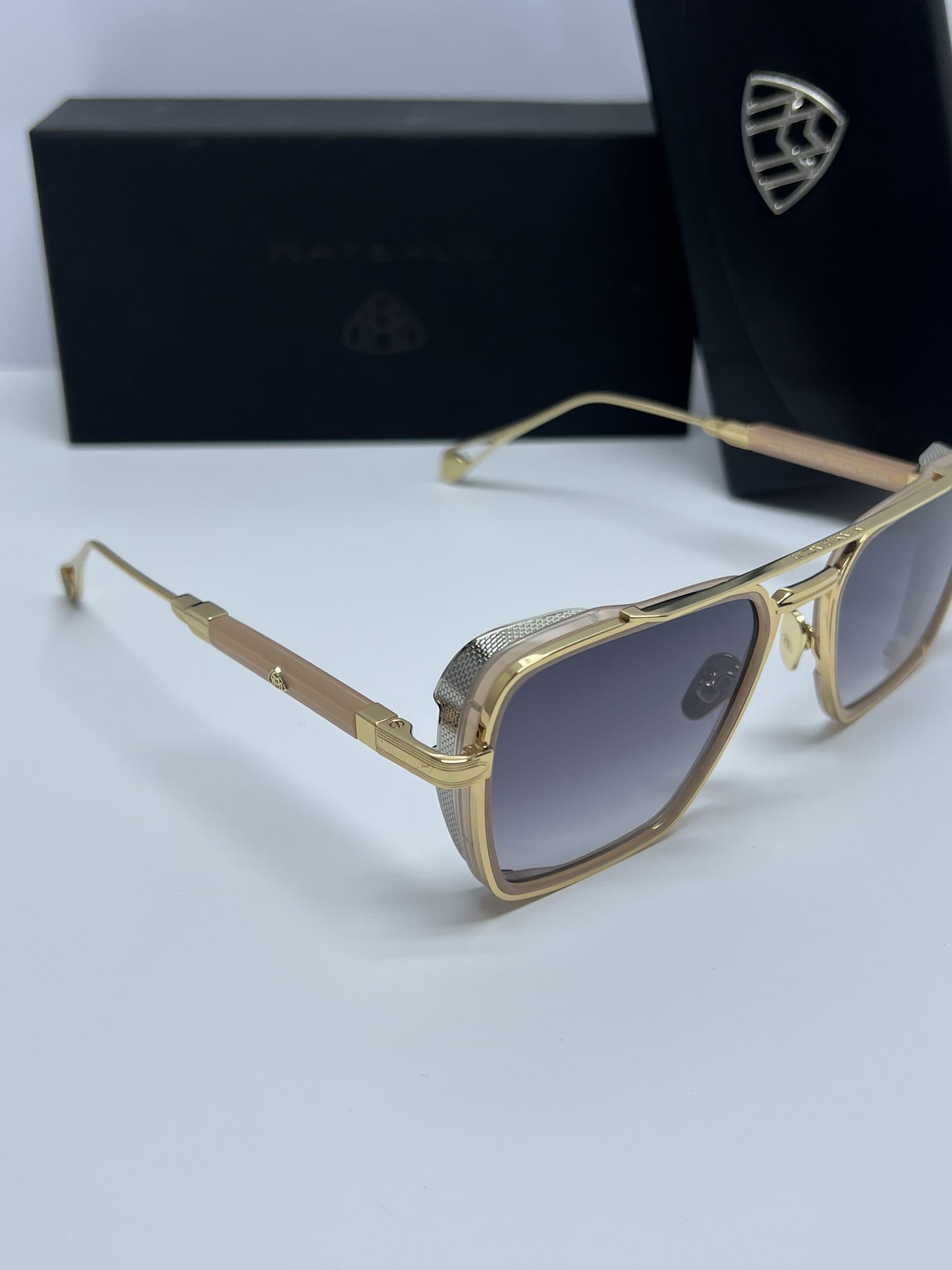 MAYBACH MODEL THE PADKYLOBI SUNGLASSES عینک آفتابی میباخ — تصویر ۴