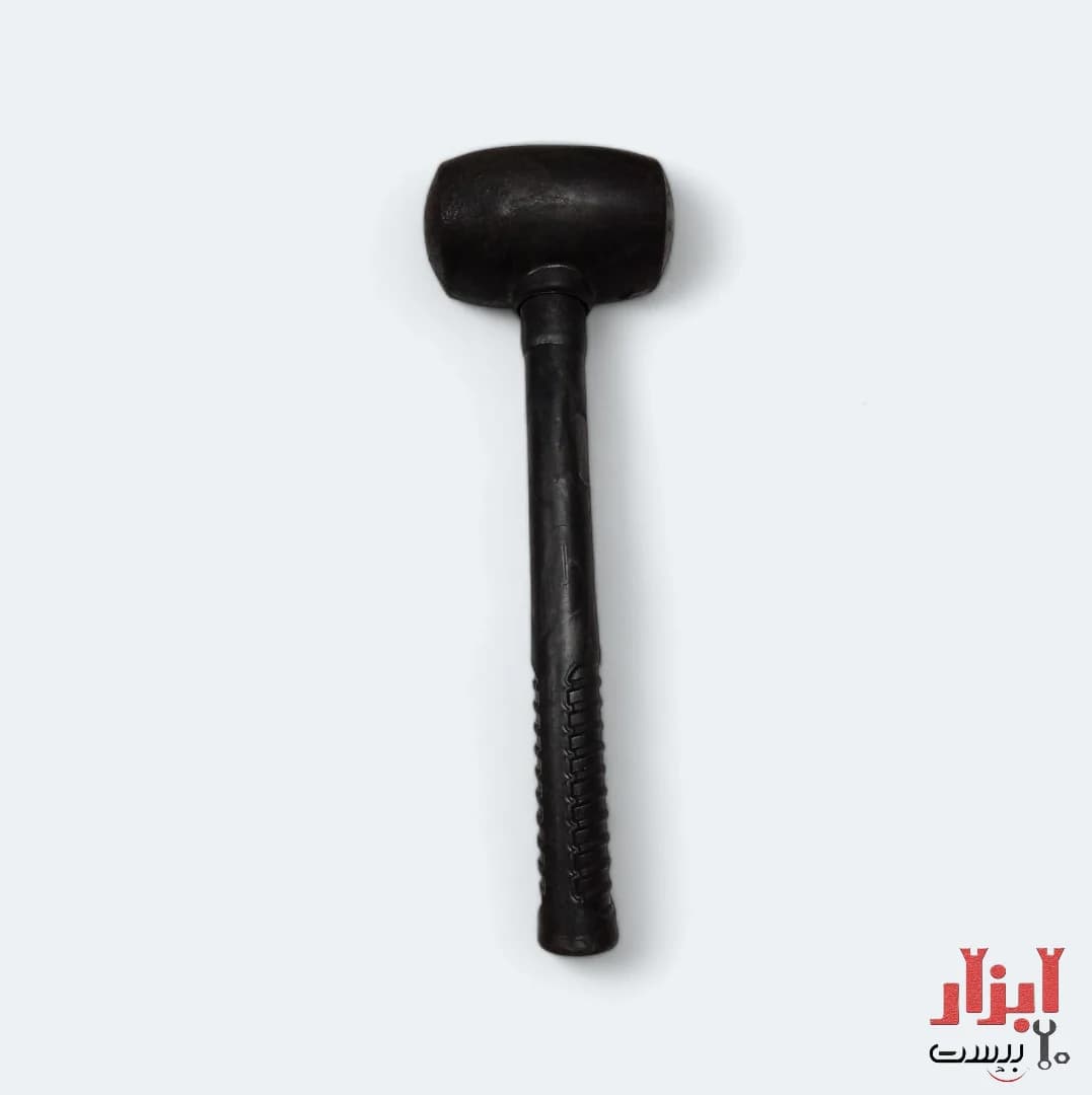 چکش لاستیکی دسته فایبر 465 گرم — تصویر ۲