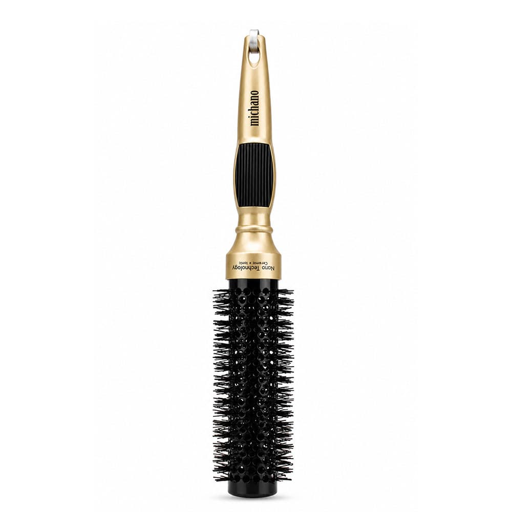 برس پیچ گرد نسوز میچانو 16 سانت 45 میل قطر MICHANO Round Hair Brush
