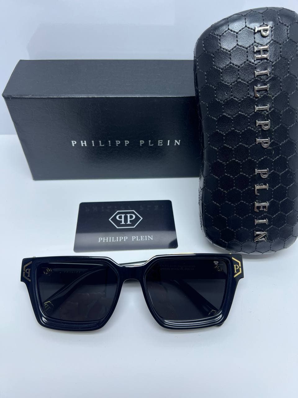PHILIPP PLEIN MODEL SPP005M SUNGLASSES عینک آفتابی فیلیپ پلین — تصویر ۴