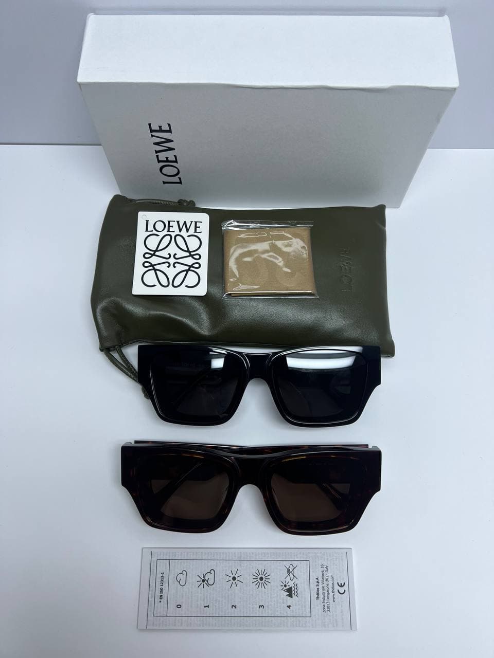 LOEWE MODEL LW40172U SUNGLASSES عینک آفتابی لئووه
