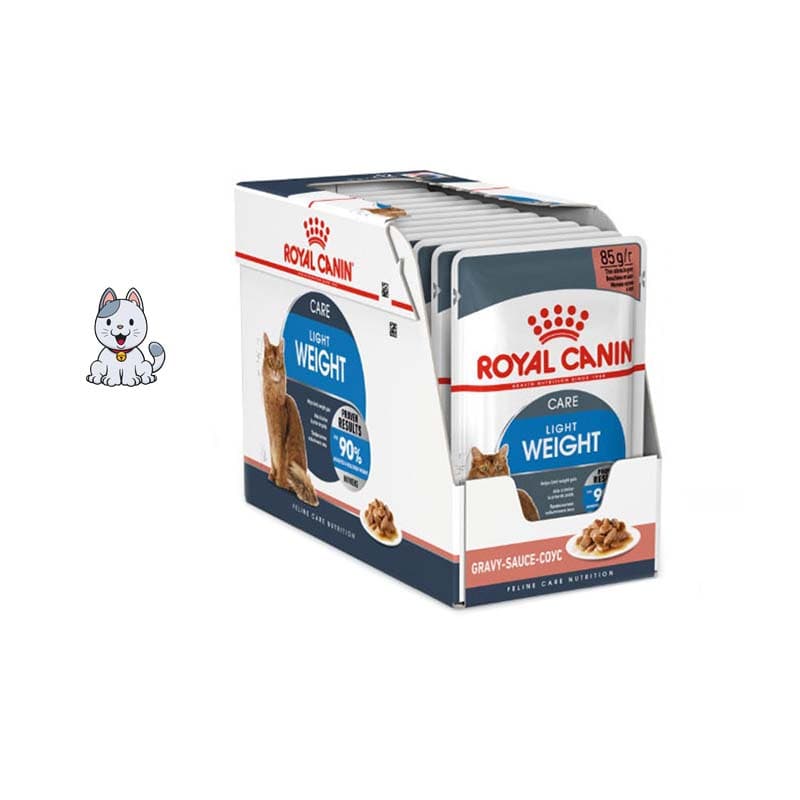 پوچ گربه رژیمی رویال کنین 85 گرم Royal Canin Light Weight — تصویر ۲