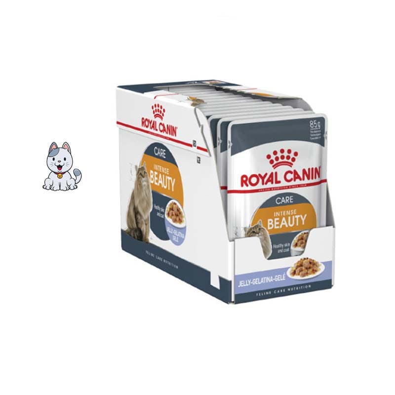 پوچ گربه مراقبت زیبایی ژله ایی رویال کنین 85 گرم Royal Canin Beauty