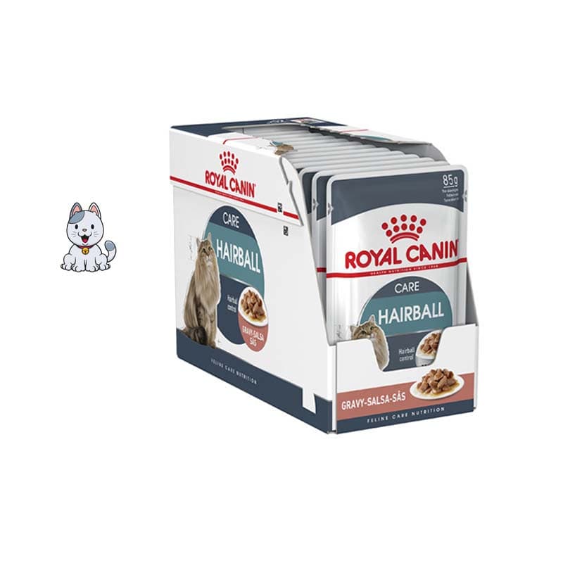 پوچ گربه ضد گلوله مویی رویال کنین 85 گرم Royal Canin HairBall