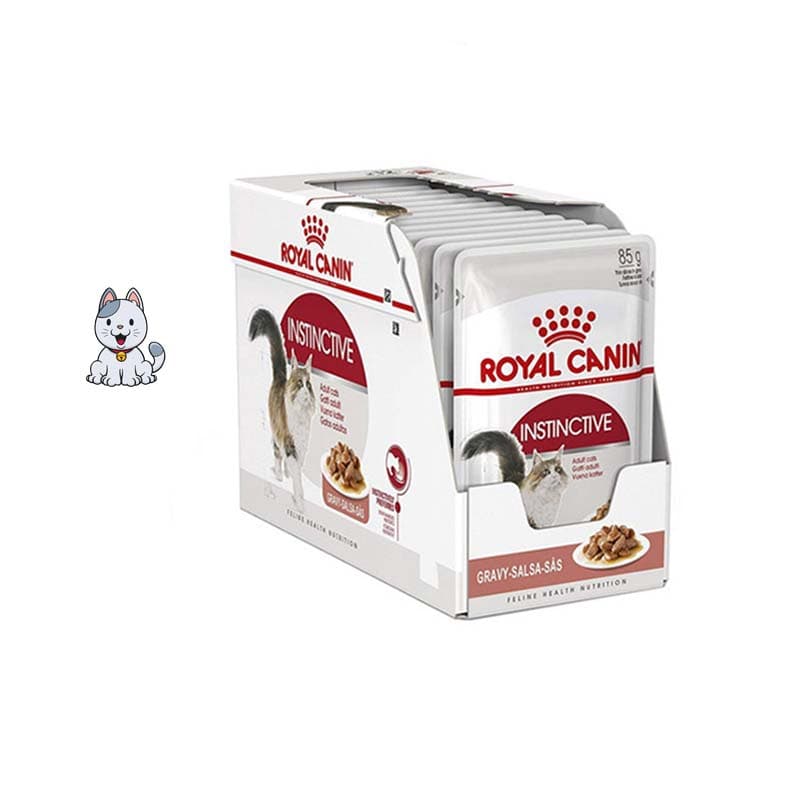 پوچ گربه بالغ خورشتی رویال کنین 85 گرم Royal Canin Instinctive — تصویر ۲