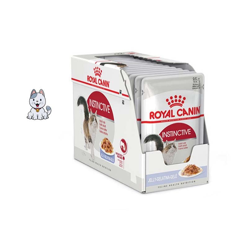 پوچ گربه بالغ ژله ایی رویال کنین 85 گرم Royal Canin Instinctive