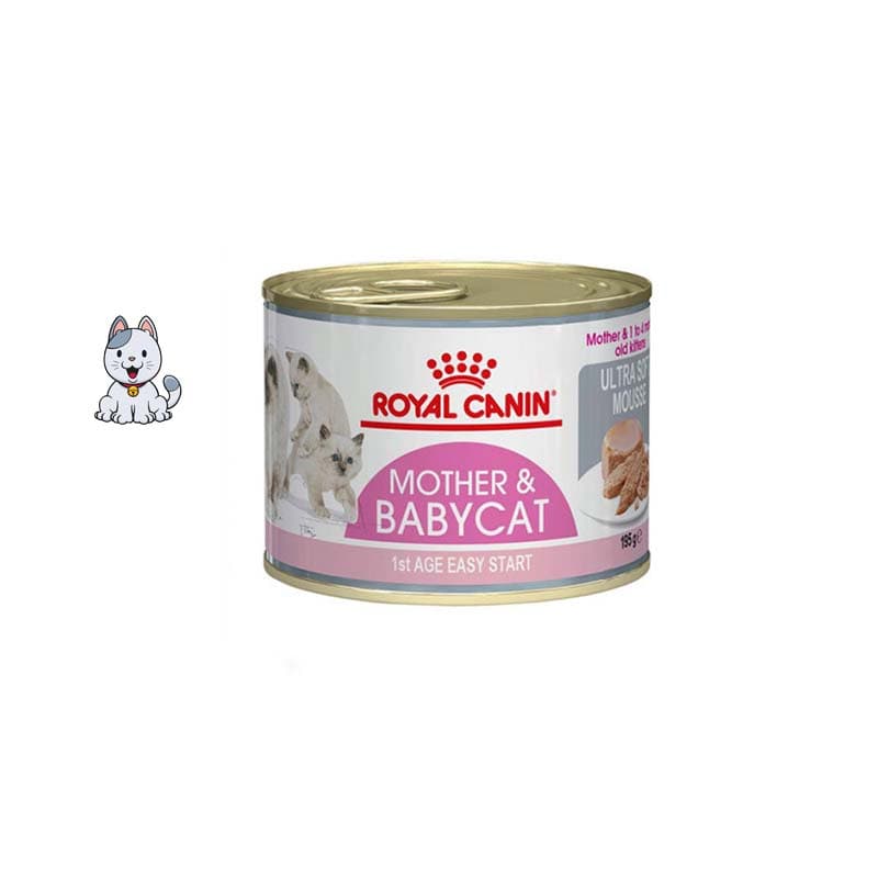 کنسرو گربه مادر و بچه رویال کنین 195 گرم Royal Canin Mother & Babycat