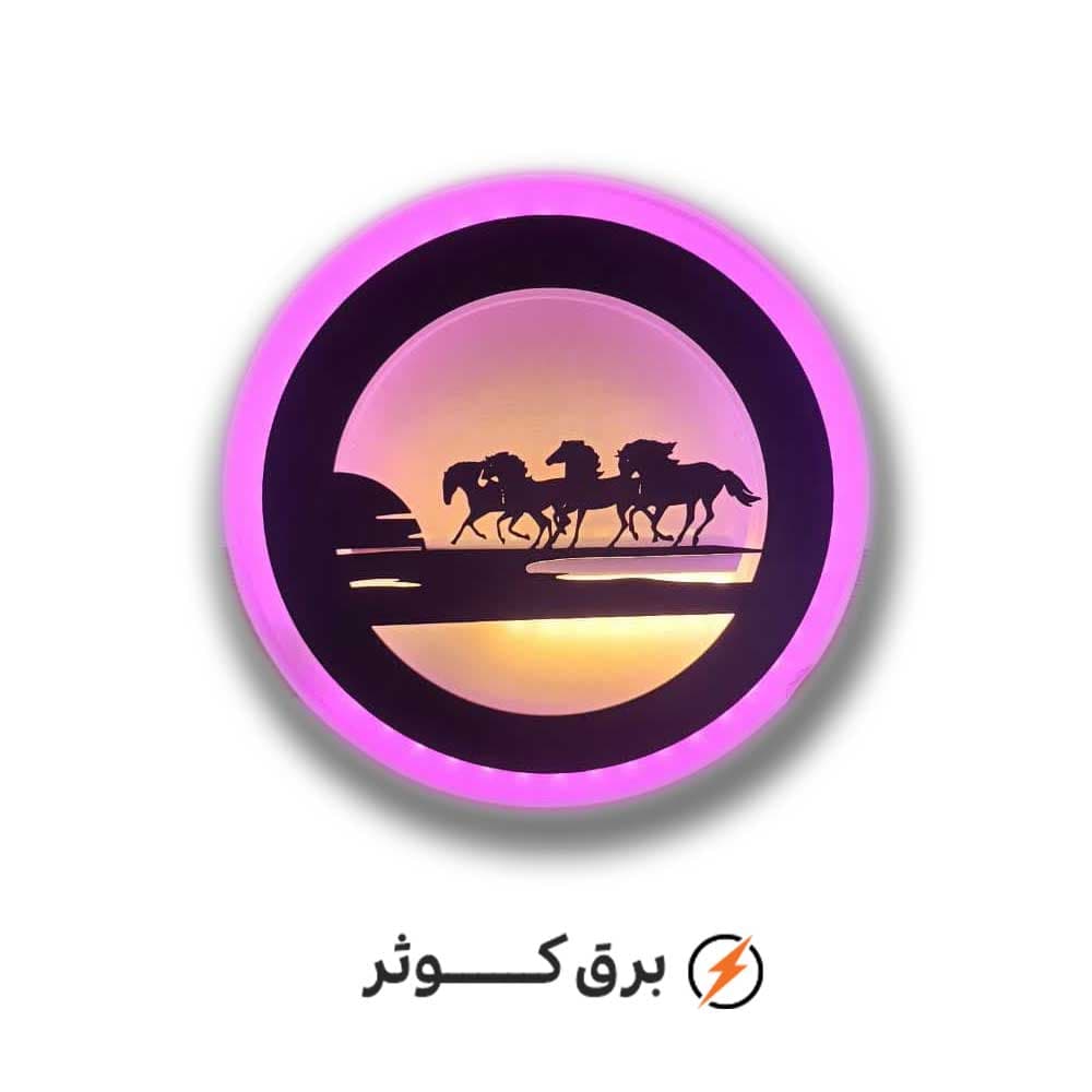 شبخواب LED گرد بزرگ (اسب)