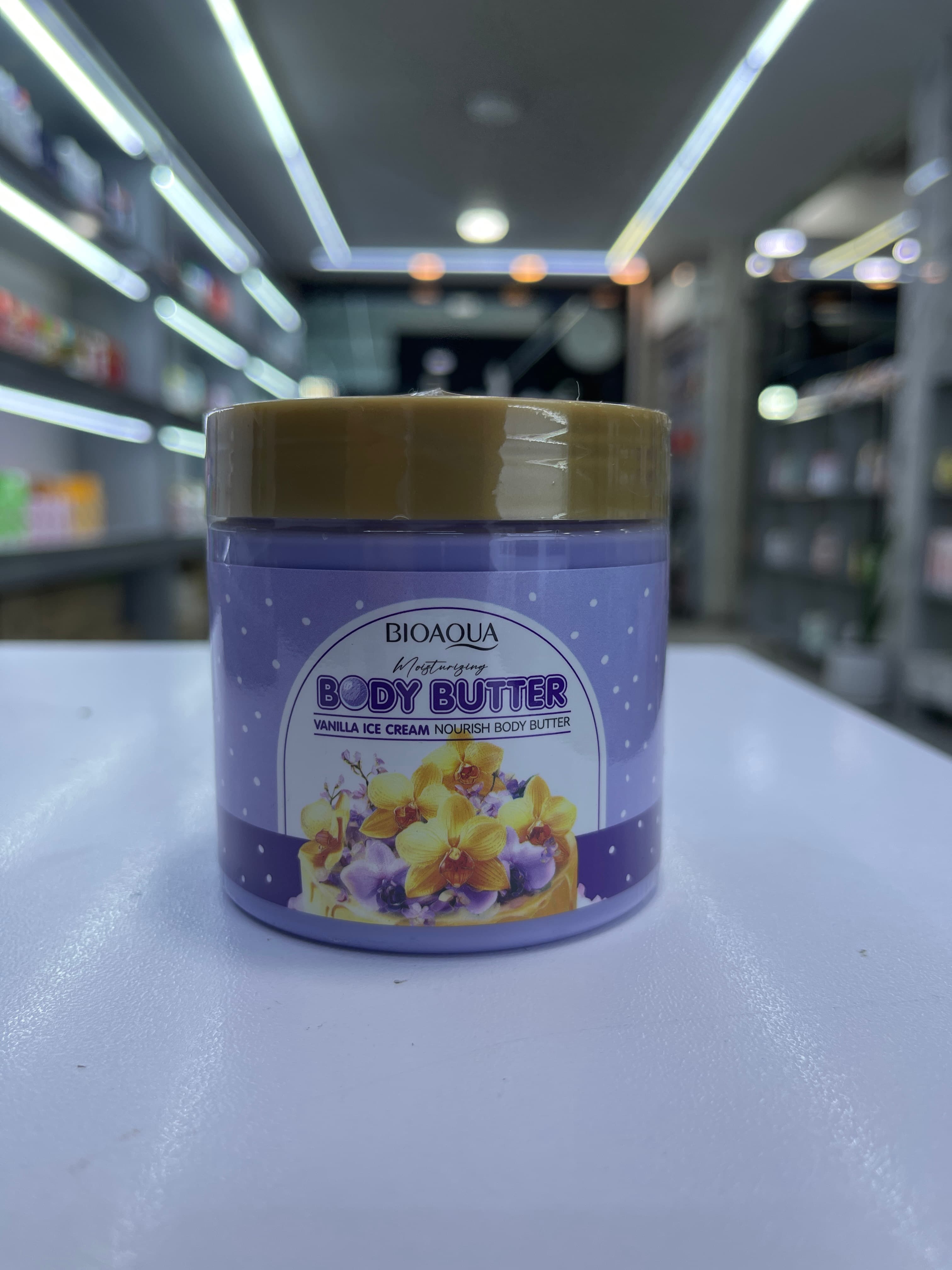 کره بدن بستنی وانیلی