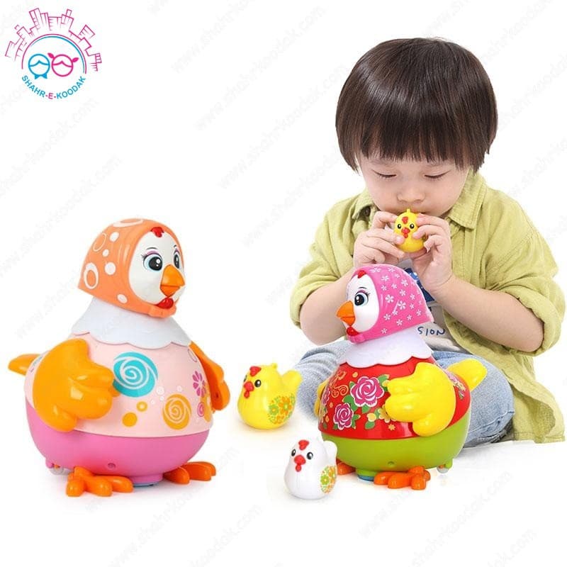 مرغ رقصنده هولي تويز 6102 – Huile Toys Dancing Hen — تصویر ۲