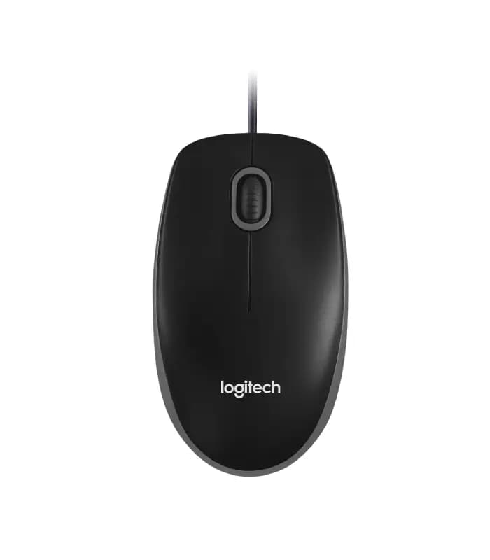 ماوس باسیم لاجیتک Logitech B100 | ماوس اداری و خانگی — تصویر ۱۰