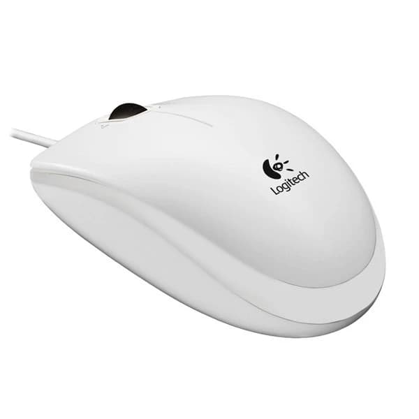 ماوس باسیم لاجیتک Logitech B100 | ماوس اداری و خانگی — تصویر ۴