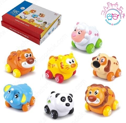 حیوانات قدرتی هولی تویز 376(هر عدد*)-Huile Toys naughty animal paradise