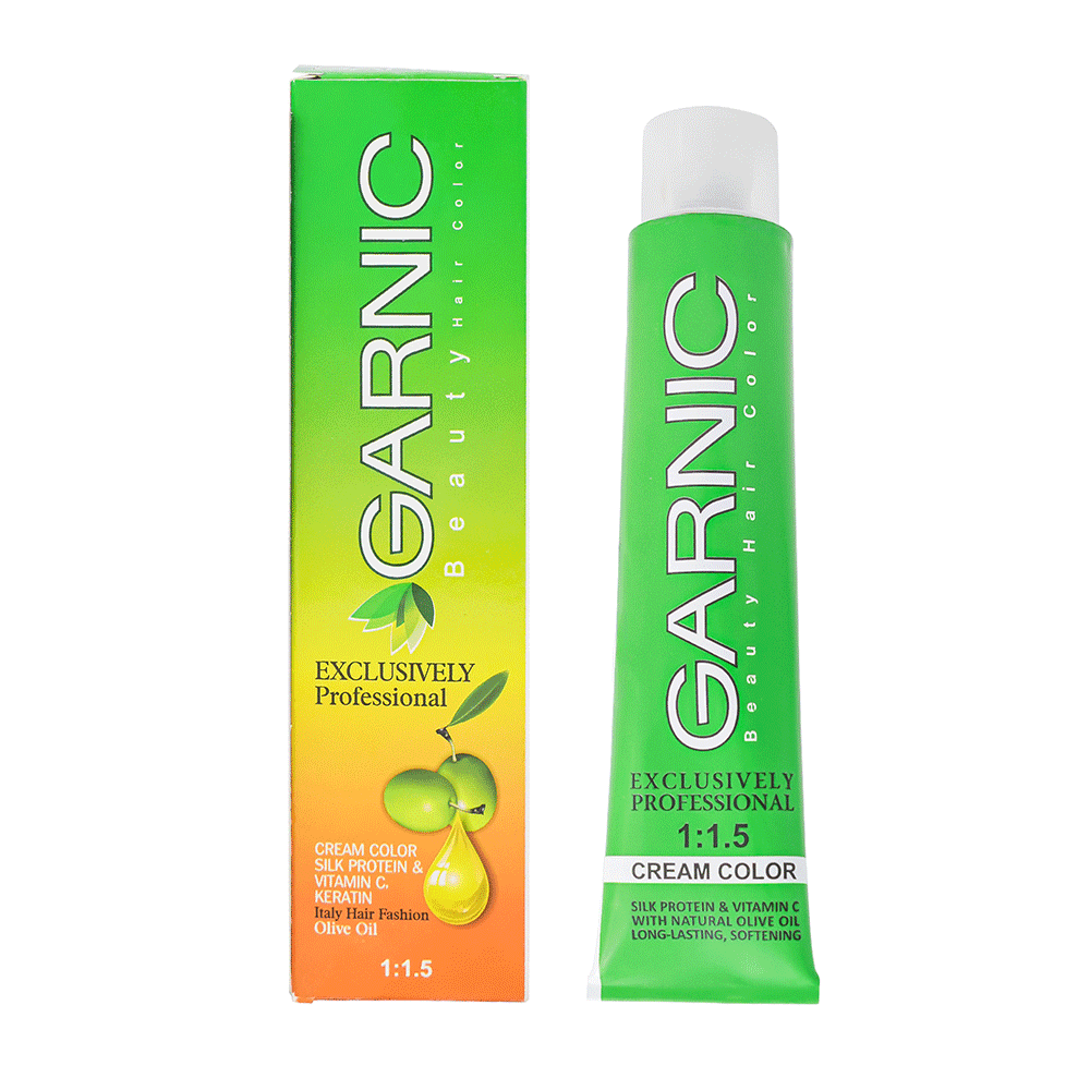رنگ مو کم آمونیاک120 میل گارنیک 6.0 بلوند تیره GARNIC NATURA DARK BLONDE