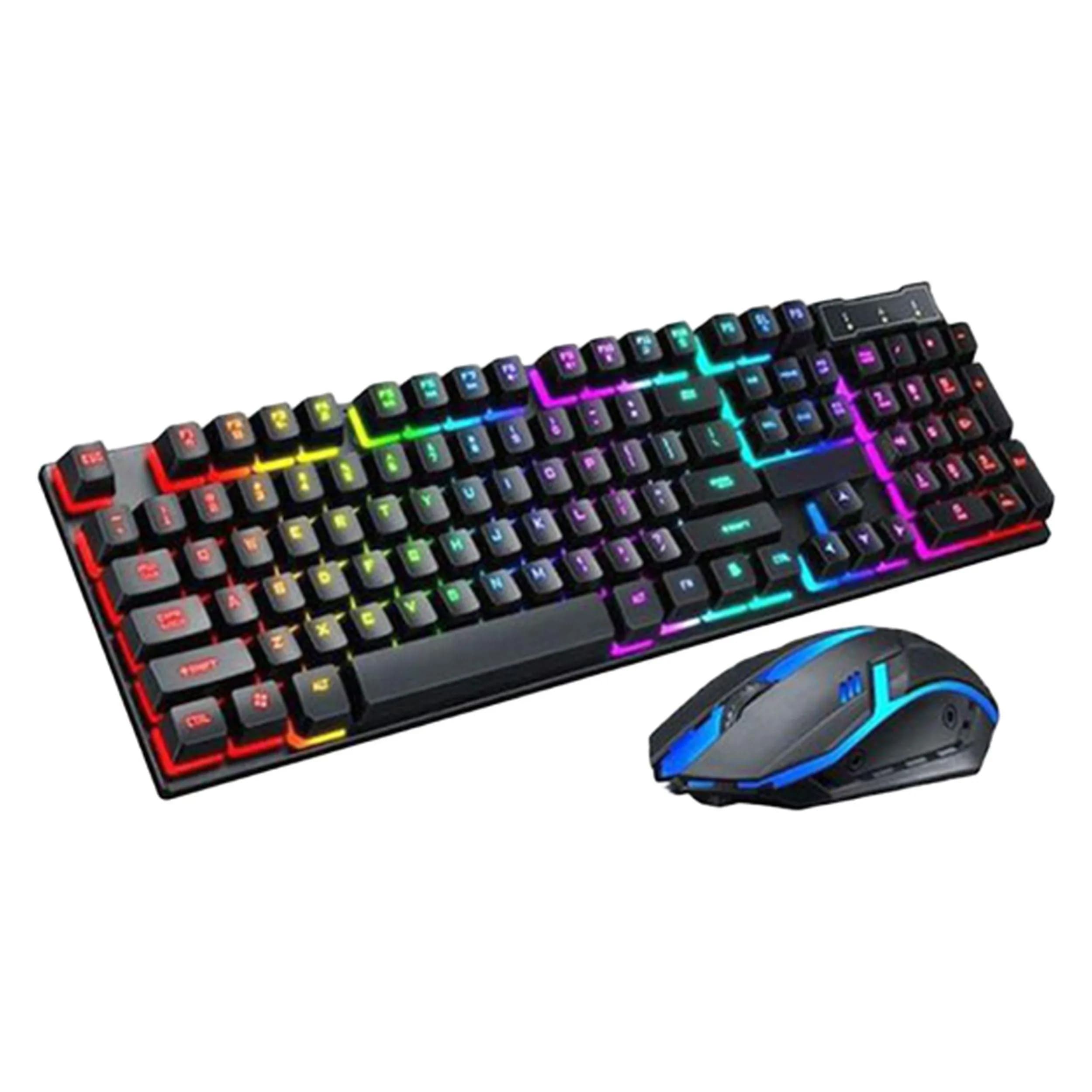 کیبورد و موس گیمینگ K96 | سوییچ ممبران، Full-Size و نورپردازی RGB حرفه‌ای