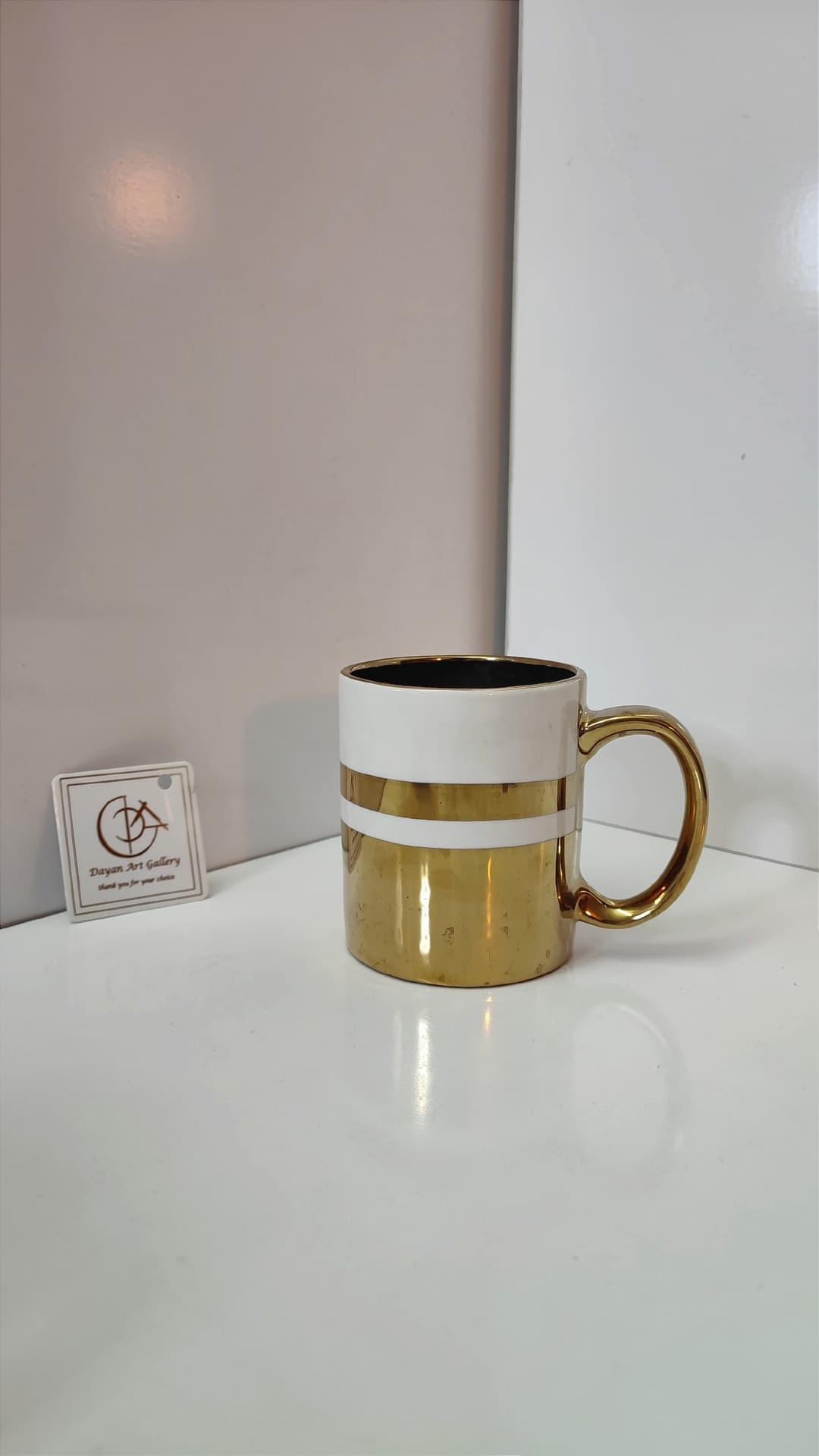 ماگ چینی دایان گالری مدل Cg108 رنگ طلایی