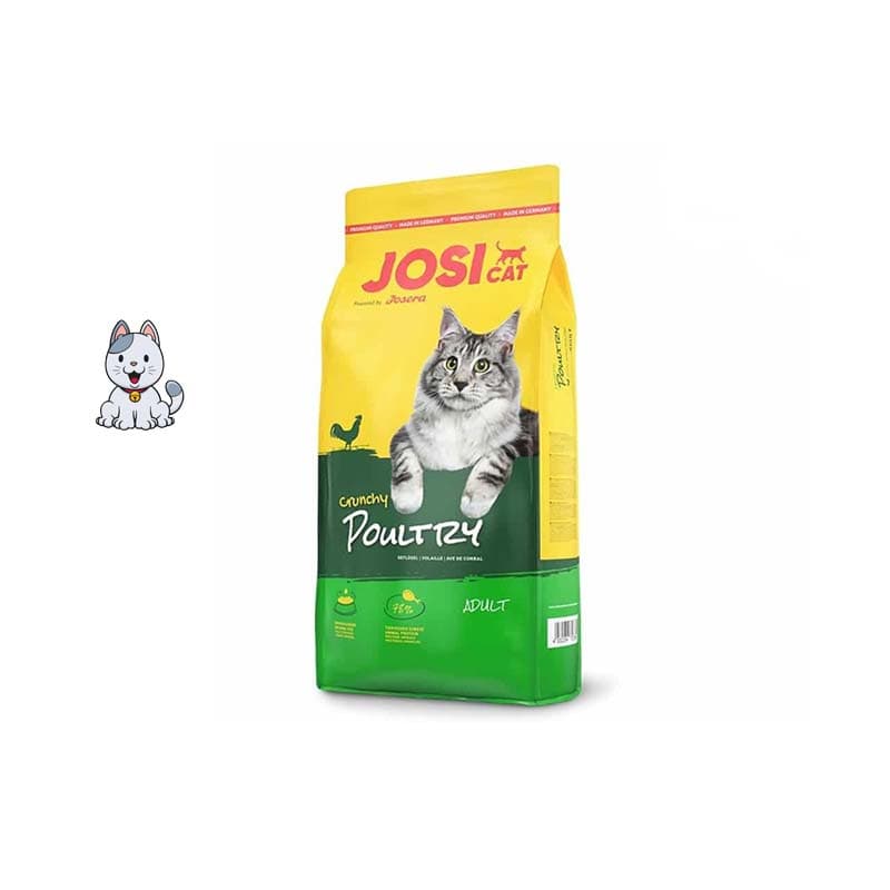 غذا خشک گربه جوسرا جوسی کت با طعم مرغ وزن 1.900 کیلوگرم JosiCat Crunchy Poultry