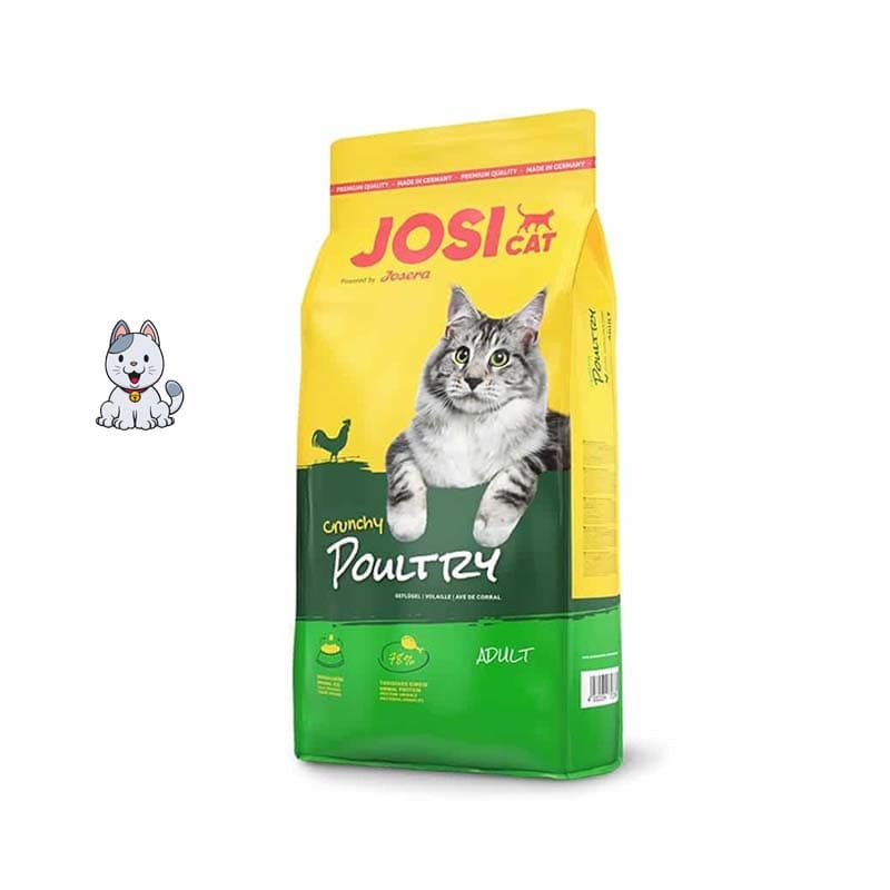 غذا خشک گربه جوسرا جوسی کت با طعم مرغ وزن 10 کیلوگرم JosiCat Crunchy Poultry