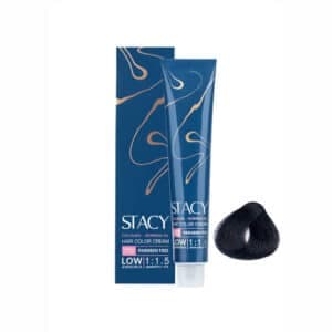 رنگ مو استیسی STACY مشکی پرکلاغی کد 1.1 — تصویر ۲