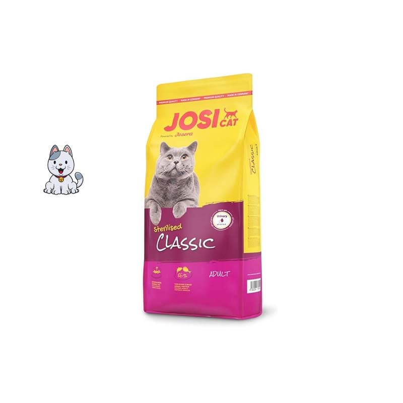غذا خشک گربه جوسرا جوسی کت عقیم شده وزن 1.900 کیلوگرم JosiCat Sterilised Classic
