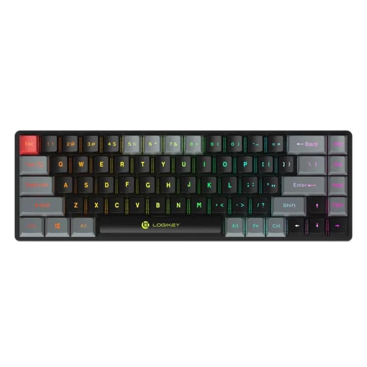 کیبورد گیمینگ بی سیم Logitech K410B | سوییچ مکانیکال قرمز | Tenkeyless | نورپردازی RGB — تصویر ۲