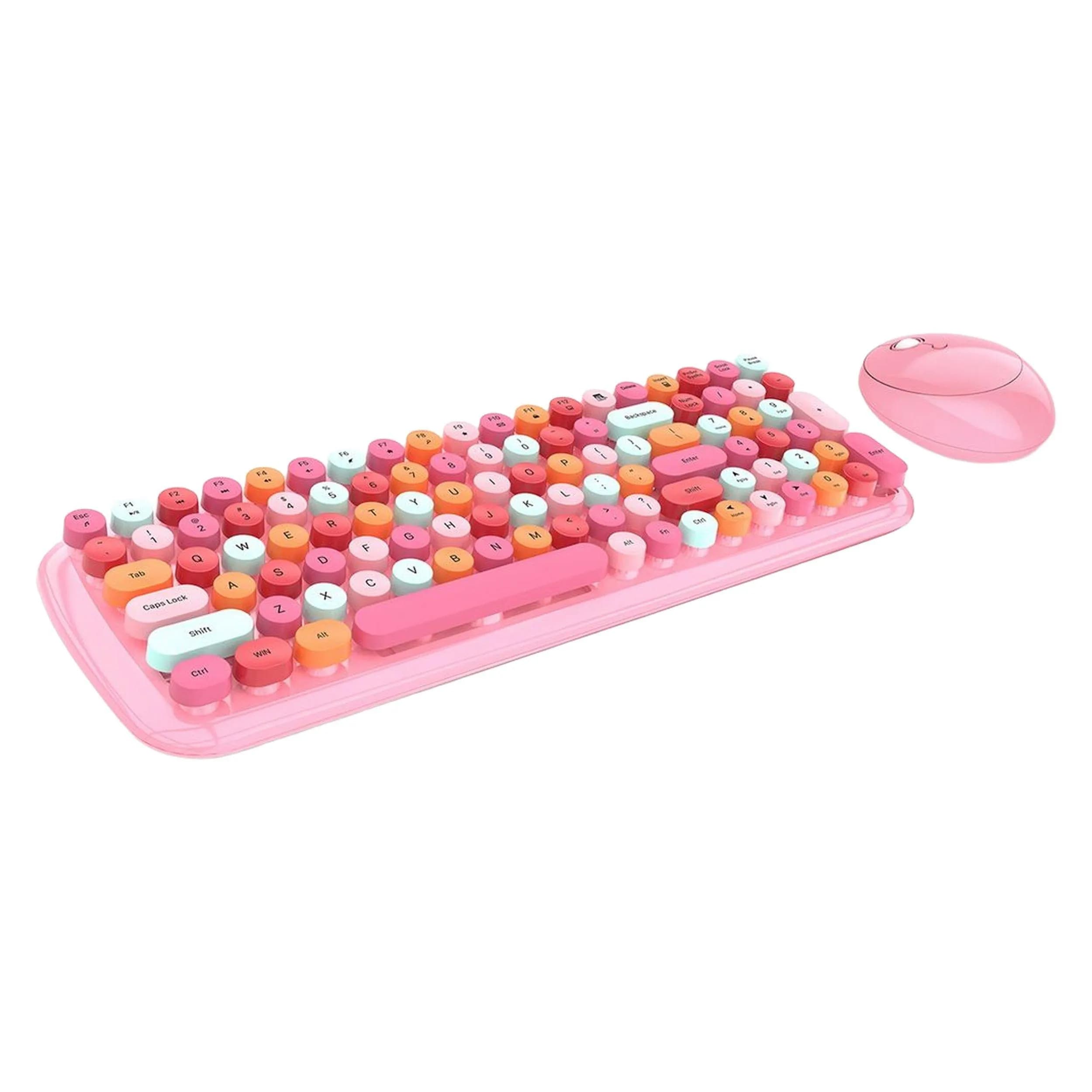 کیبورد و ماوس بی‌سیم مافی مدل CANDY XR، سوییچ ممبران، Full Size