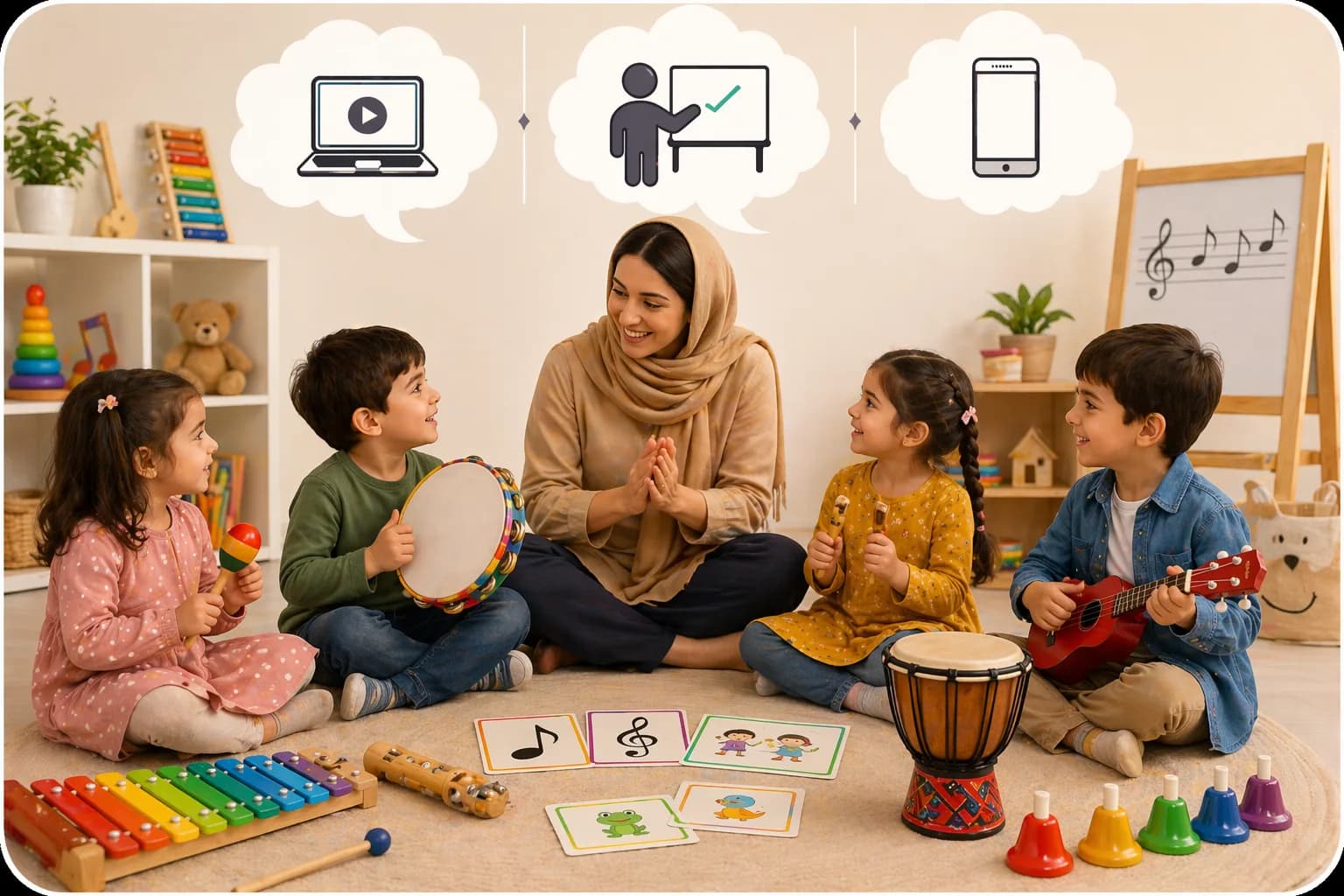 دوره مربیگری موسیقی کودک