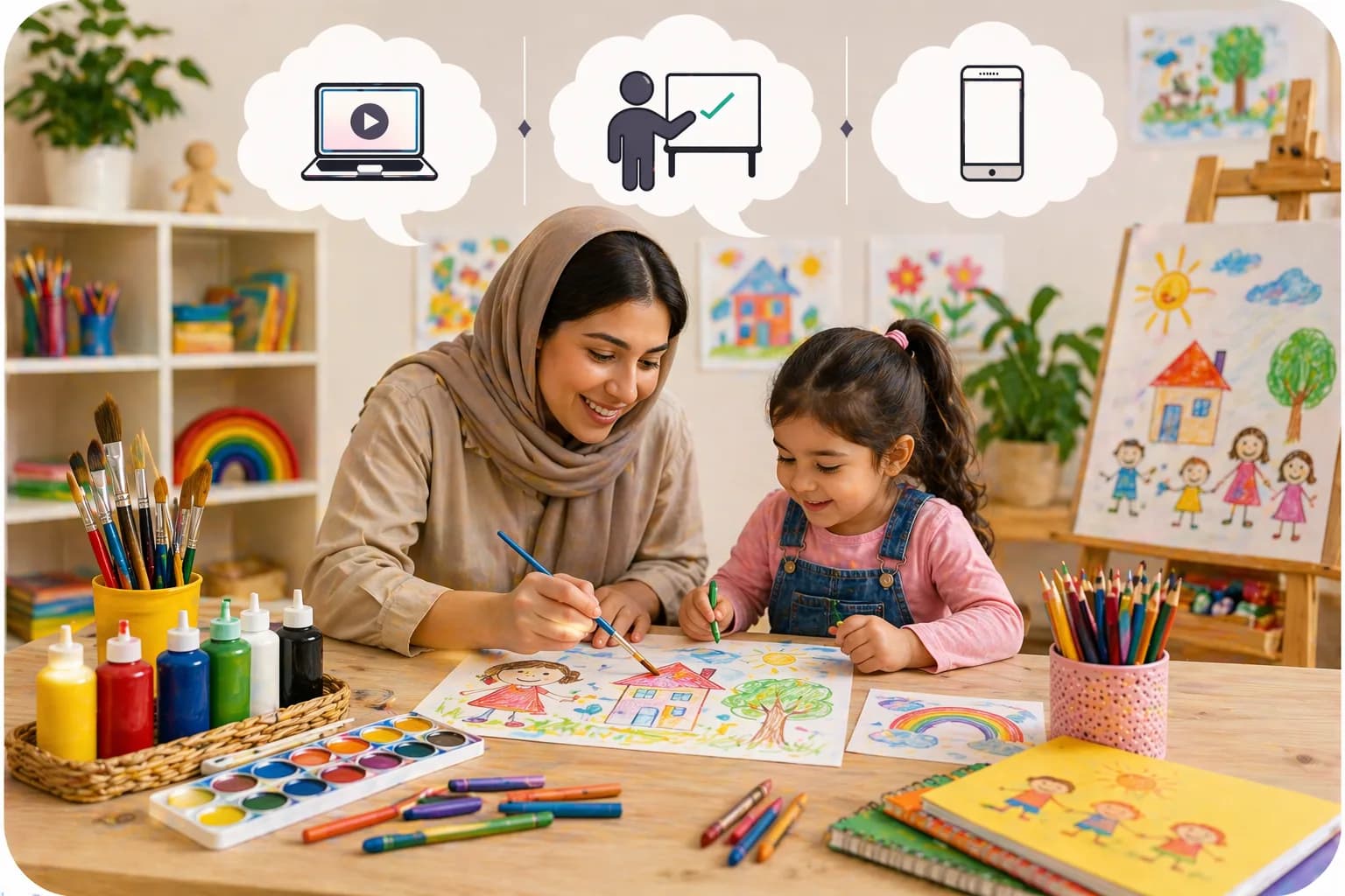 دوره مربیگری نقاشی کودک