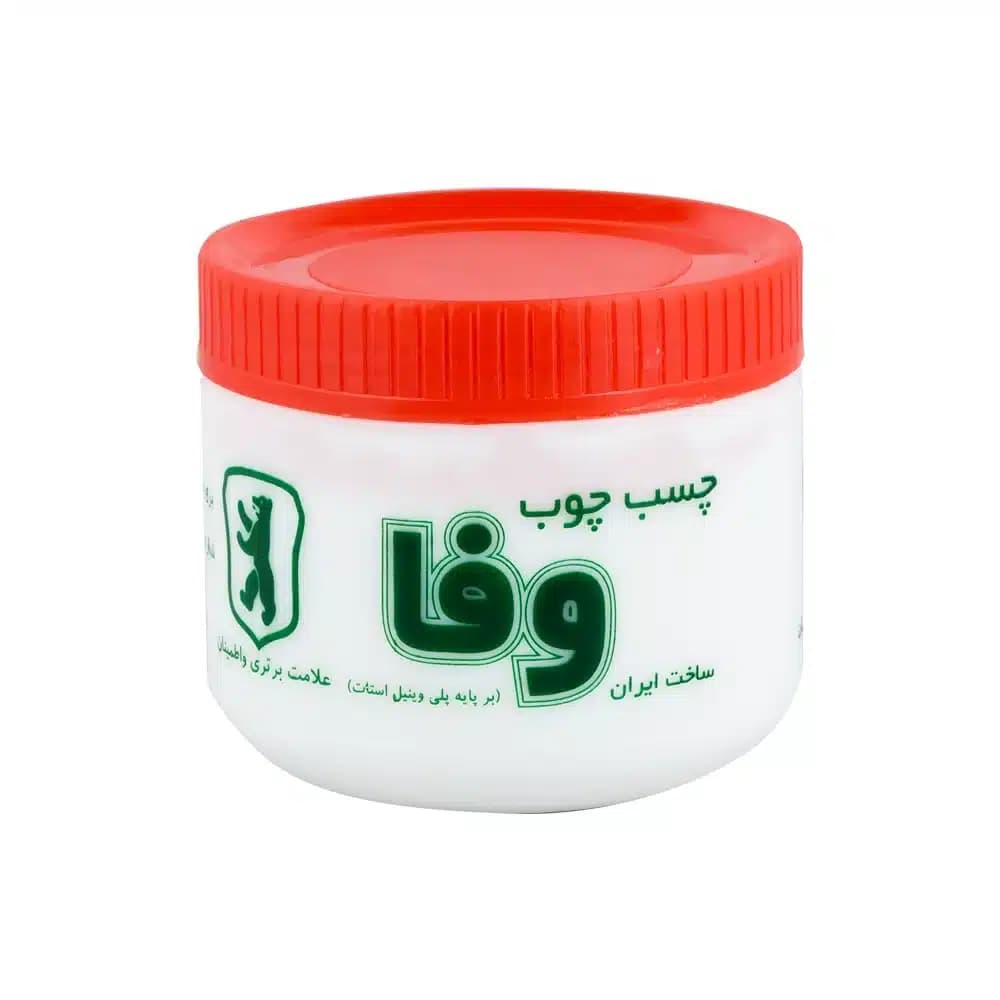 چسب چوب شمال نیمی (وفا) وزن 500 گرم