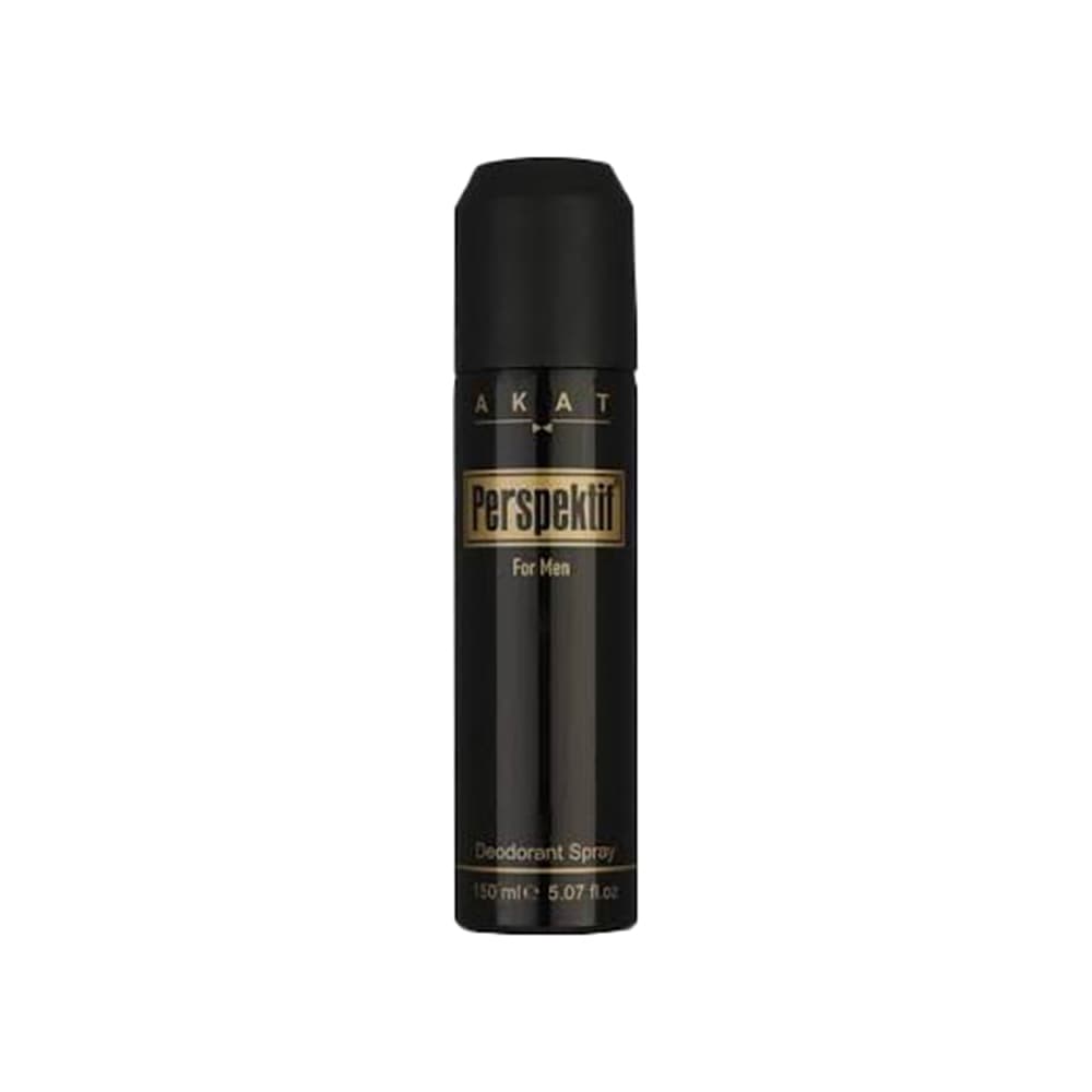اسپری خوشبو کننده بدن مردانه آکات مشکی 150 میل AKAT DEODERANT SPRAY