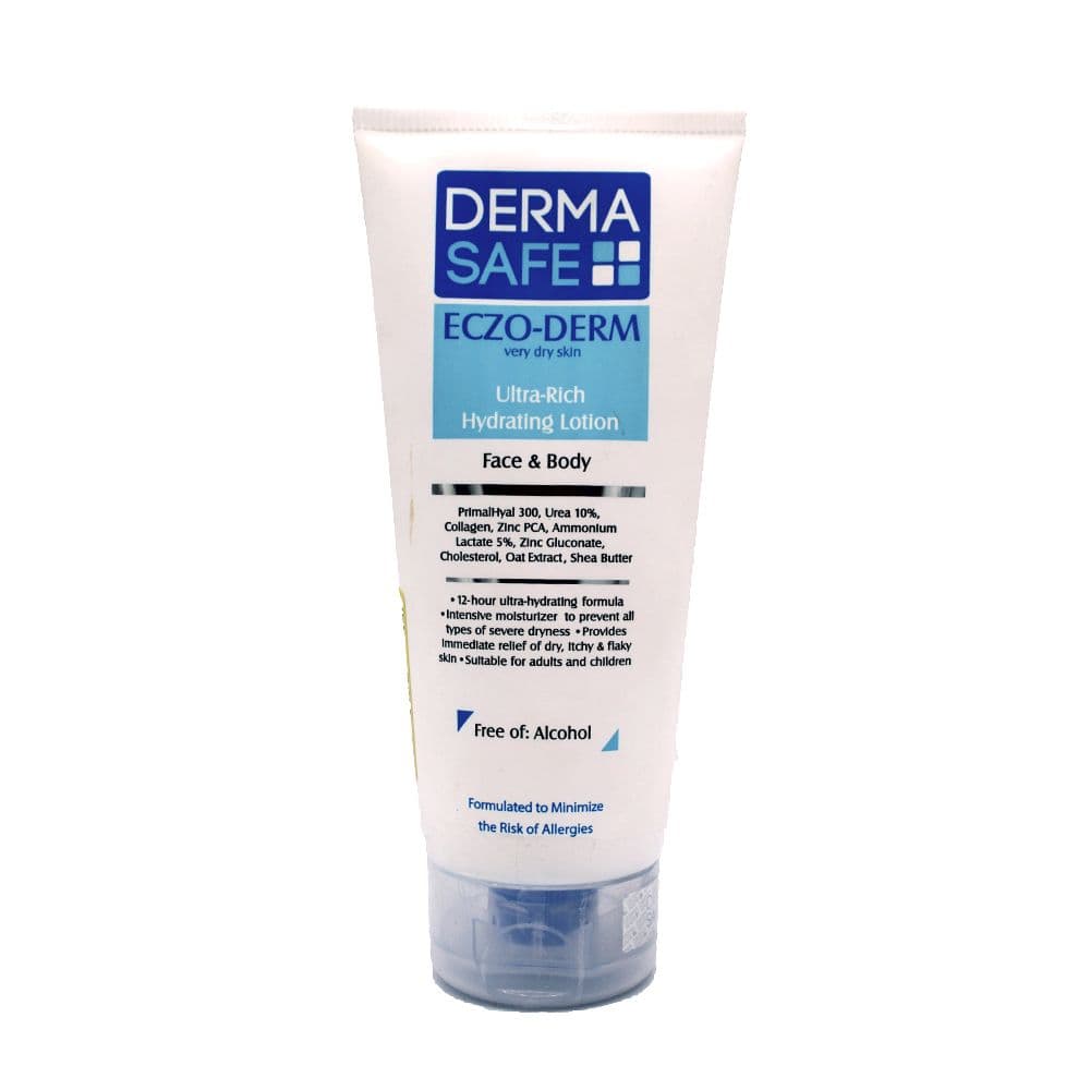 لوسیون مرطوب کننده صورت و بدن مخصوص پوست های خشک درماسیف DERMASAFE — تصویر ۲