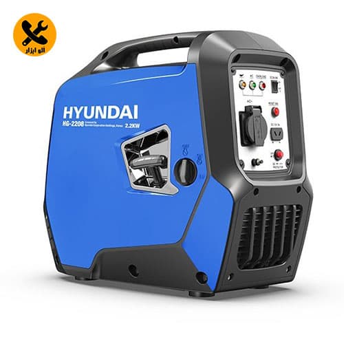 موتور برق بنزینی هیوندای HG-2208 توان 2.2 کیلووات — تصویر ۲