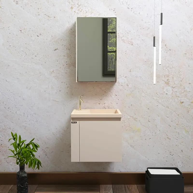 ست کابینت و روشویی آلکا مدل 3045 به همراه آینه داروخانه ای — تصویر ۴