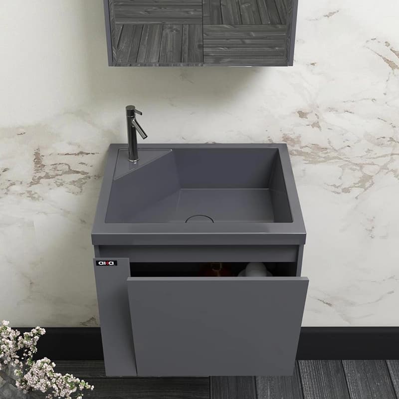 ست کابینت و روشویی آلکا مدل 3045 به همراه آینه داروخانه ای — تصویر ۷