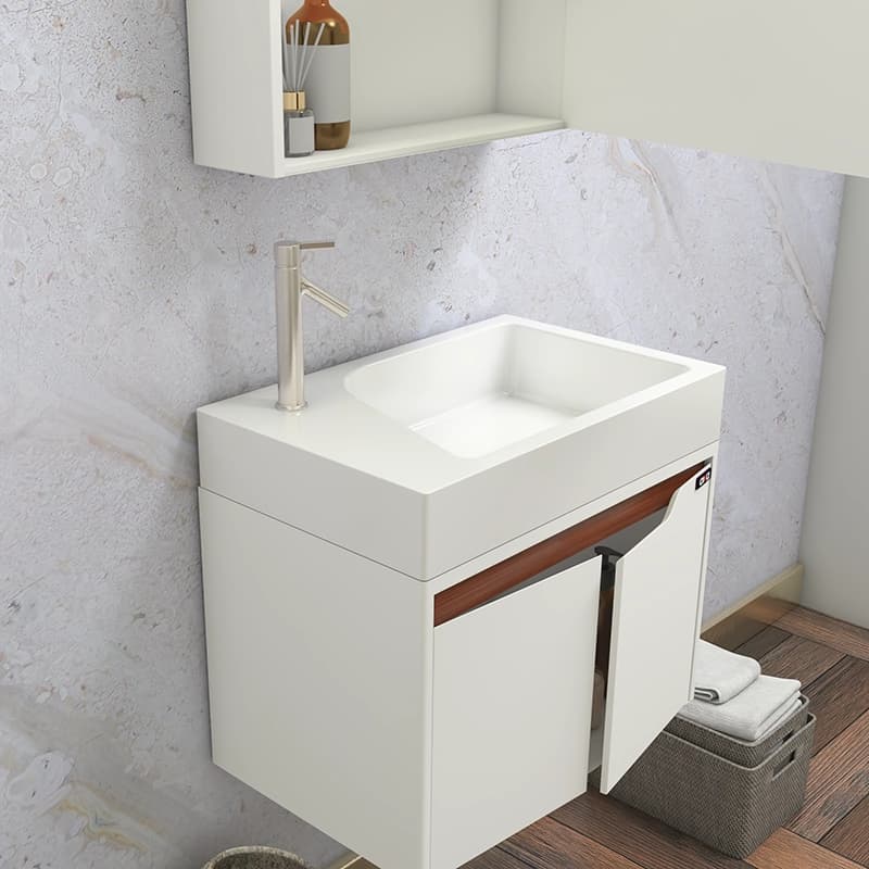 ست کابینت و روشویی آلکا مدل 7060 مدرن به همراه آینه — تصویر ۵