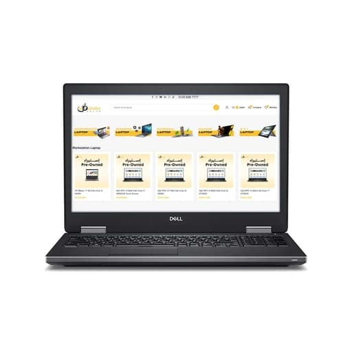 لپتاپ استوک دل 15.6 اینچی مدل DELL PRECISION 7520 | پردازنده i7-6820HQ، گرافیک Quadro M2000 4GB، رم قابل ارتقا، گارانتی ۳۶۵ روزه