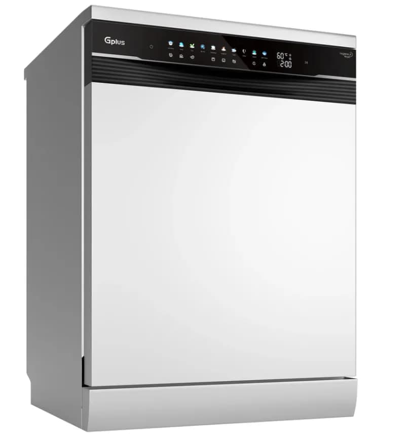 ماشین ظرفشویی ۱۵ نفره جی‌پلاس مدل GDW-R1599؛ سنسور هوشمند و خشک‌کن خودکار — تصویر ۳