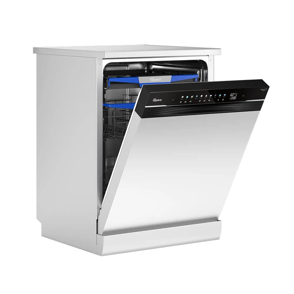 ماشین ظرفشویی ۱۵ نفره جی‌پلاس مدل GDW-R1599؛ سنسور هوشمند و خشک‌کن خودکار — تصویر ۵