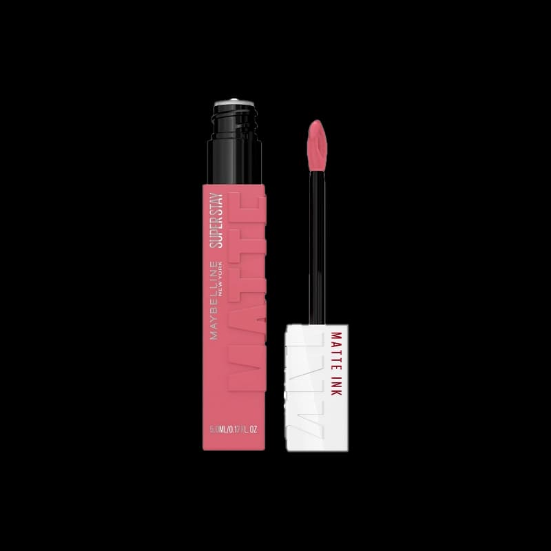 رژ لب مایع مات میبلین SuperStay رنگ 180 Revolutionary (ماندگاری بسیار بالا) Maybelline