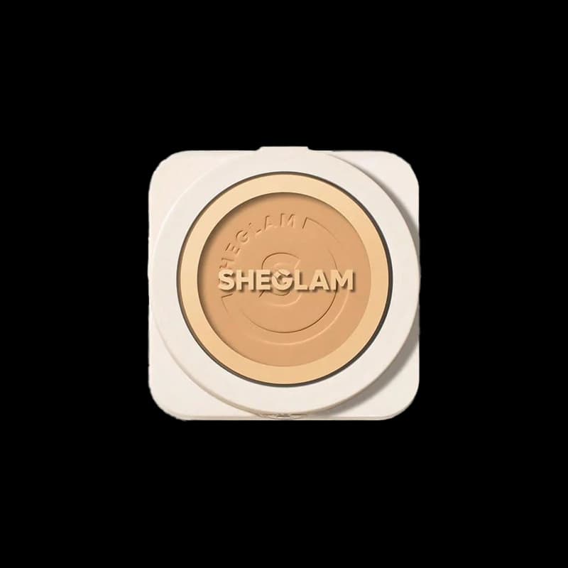 پنکک کرم‌ پودری شیگلم رنگ Sand؛ پوشش بالا و مات مناسب پوست‌های گندمی و متوسط (Sheglam)