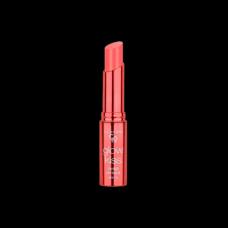 بالم لب رنگی (تینت استیکی) گلدن رز Golden Rose مدل Glow Kiss شماره 04 (Peach Shake) — تصویر ۲