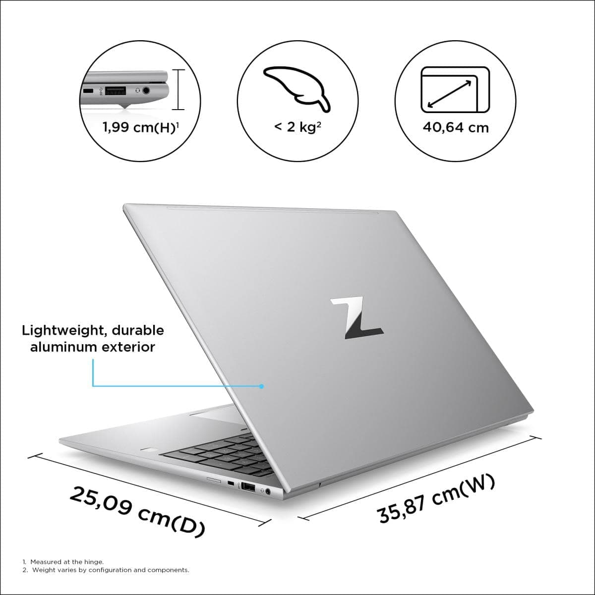 لپ تاپ اچ پی HP ZBook 11850H مناسب گیمینگ — تصویر ۴