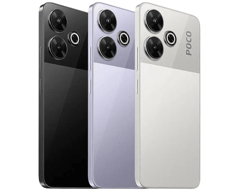 موبایل شیائومی Xiaomi Poco M6 4G ظرفیت 256 رم 8 گیگابایت